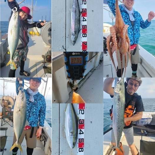 ハマチ(ブリ)・メジロ(ブリ)・サワラ・タコ(マダコ)