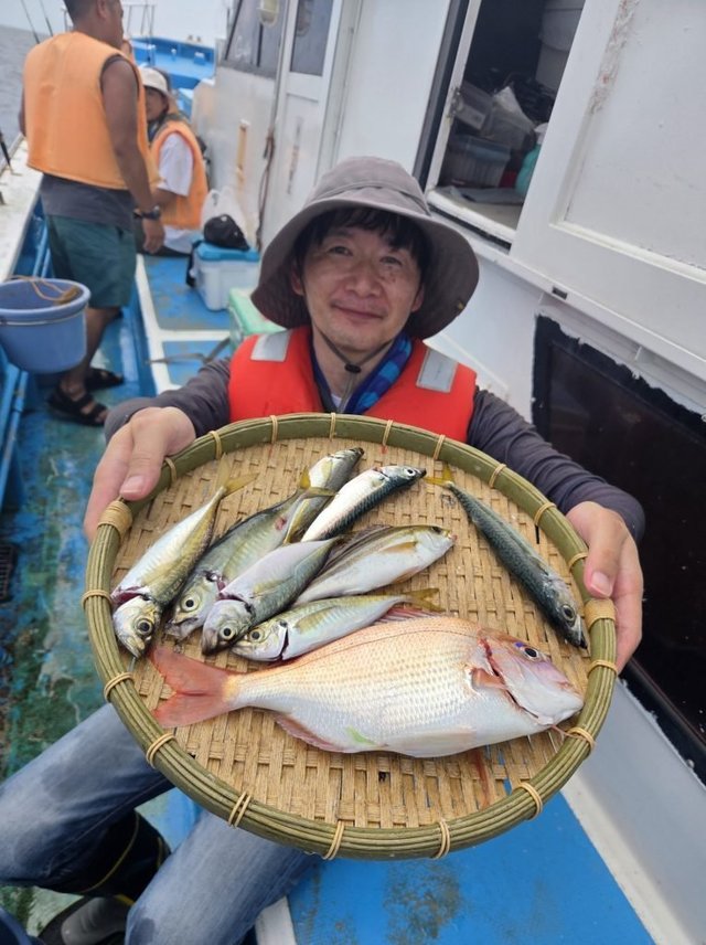 ハナダイ(チダイ)・アジ(マアジ)