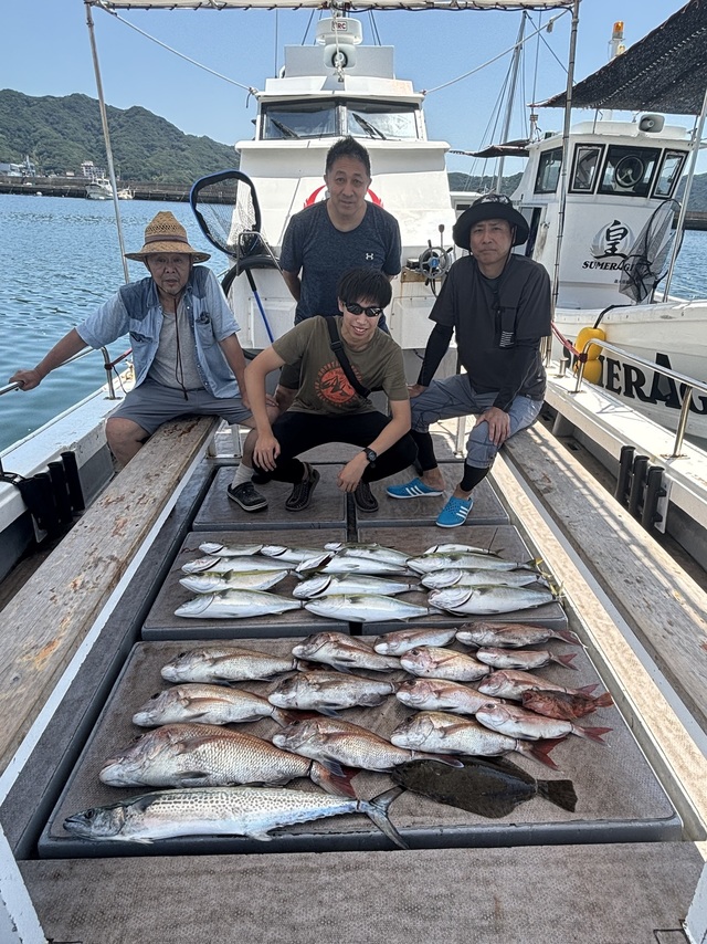 マダイ・アコウ(キジハタ)・ハマチ(ブリ)・サワラ・ヒラメ