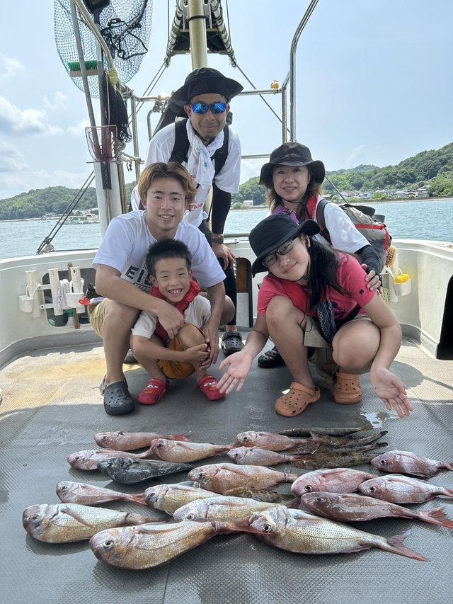 マダイ・チヌ(クロダイ)・イネゴチ・カマス(アカカマス)