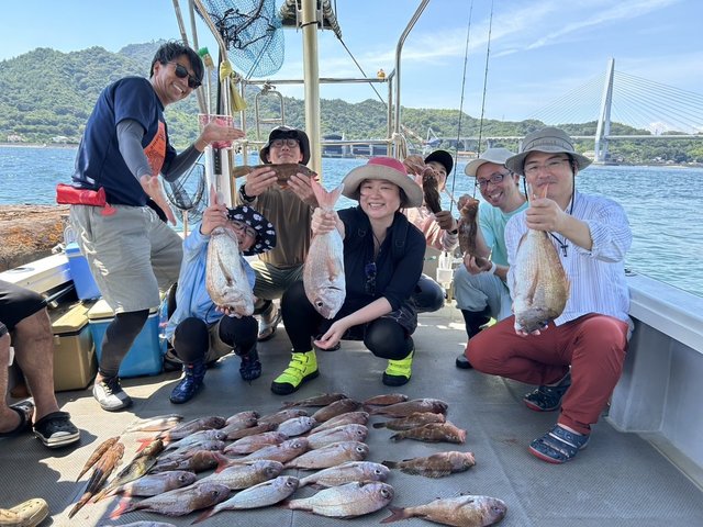 マダイ・メバル・イネゴチ