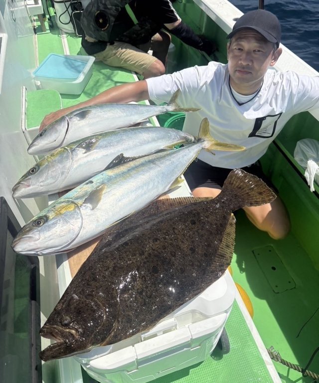 ワラサ(ブリ)・ヒラマサ・ヒラメ