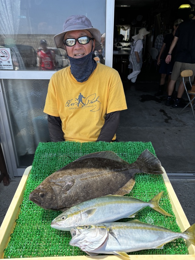 イナダ(ブリ)・ヒラメ