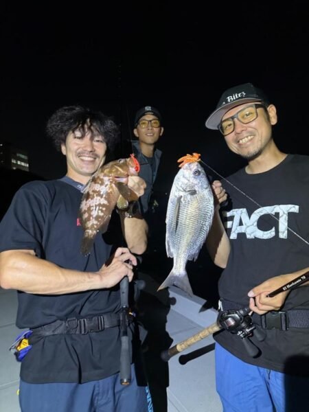 クロダイ・アコウ(キジハタ)