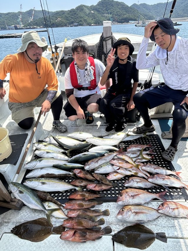 マダイ・ブリ・ヒラメ