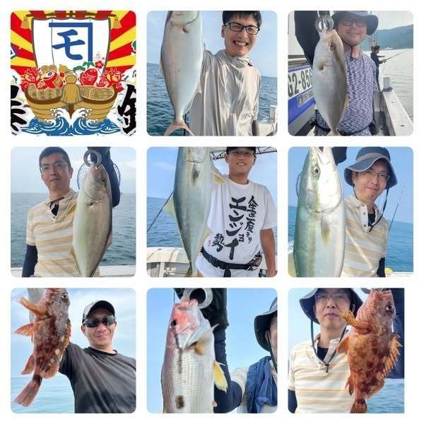 ハマチ(ブリ)・シオ(カンパチ)・ヨコスジフエダイ・カサゴ