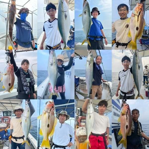 ハマチ(ブリ)・ヨコスジフエダイ・サワラ