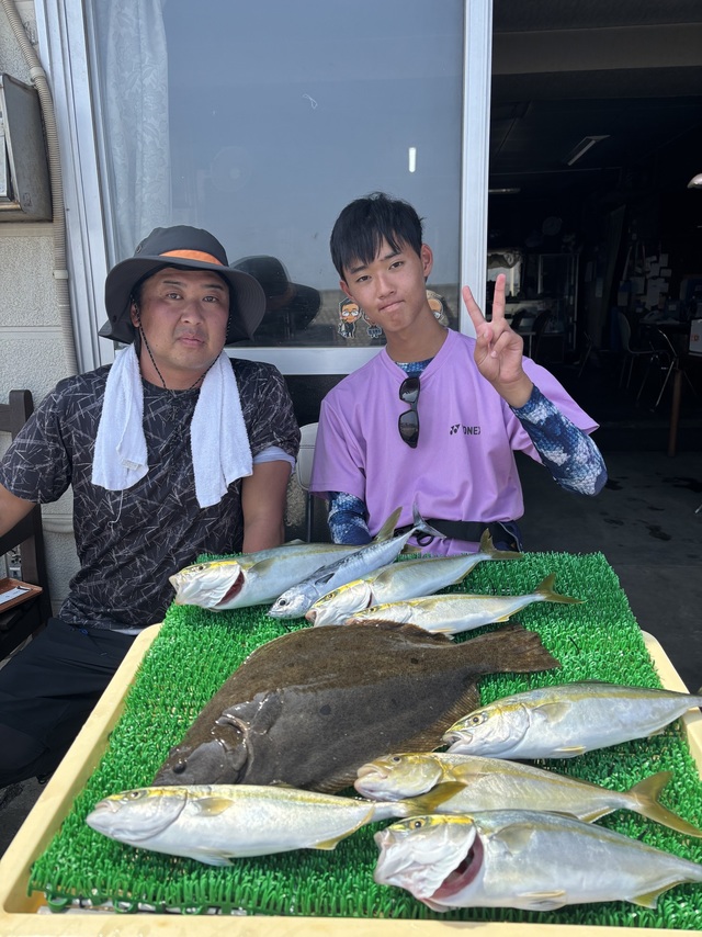 ワカシ(ブリ)・ヒラメ