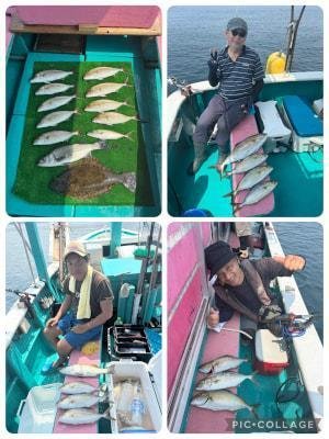 スズキ・ツバス(ブリ)・カンパチ・ヒラメ