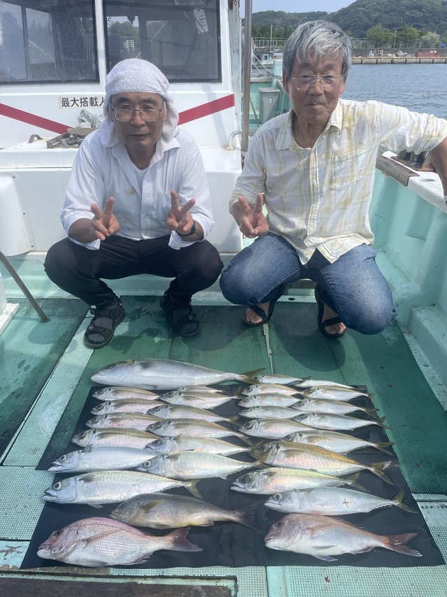 マダイ・マアジ・メジロ(ブリ)・イサキ・マサバ