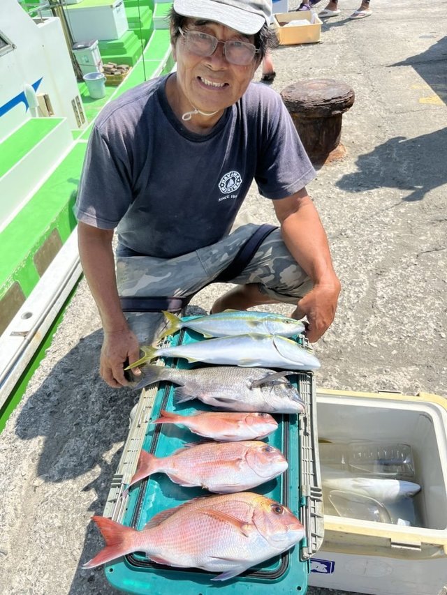 マダイ・クロダイ・イナダ(ブリ)