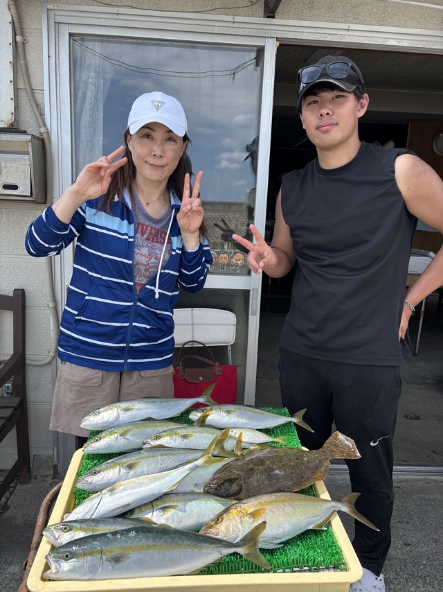 イナダ(ブリ)・ヒラメ