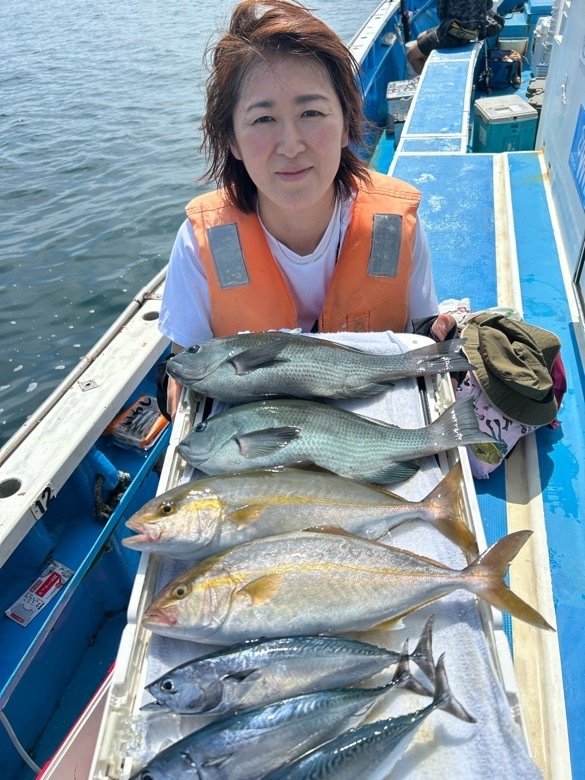 メジナ・ショゴ(カンパチ)・サバ(マサバ)