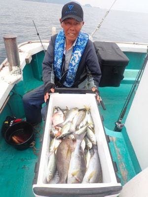 チダイ・アジ(マアジ)・イサギ(イサキ)