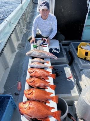 マダイ・レンコダイ(キダイ)・チカメ(チカメキントキ)