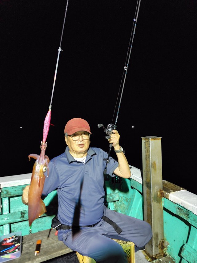 シロイカ(ケンサキイカ)