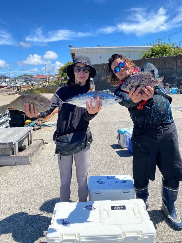 イシガキダイ・ヒラソウダ・ウスバハギ