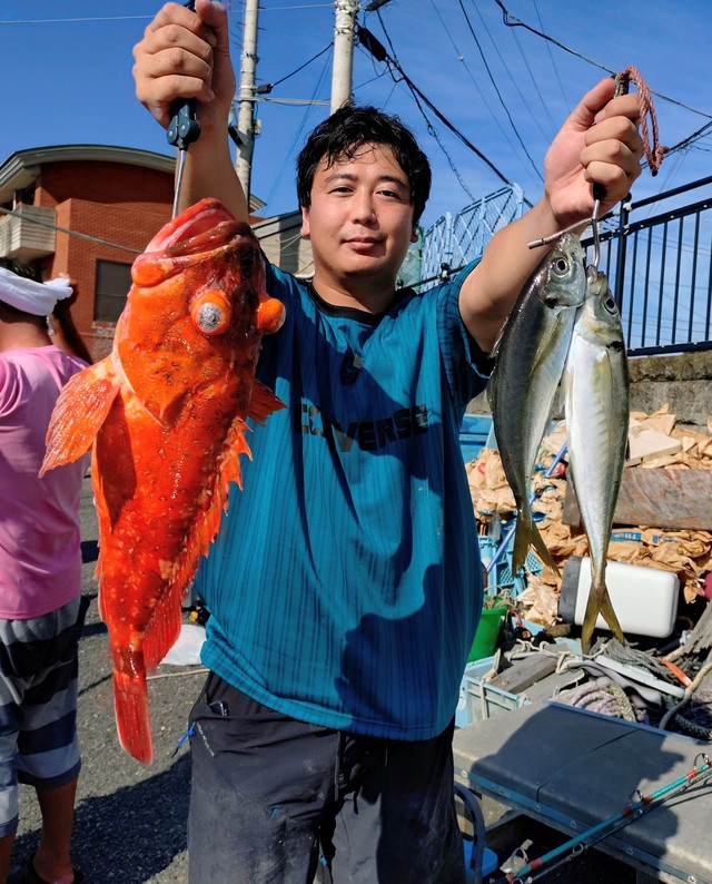 アジ(マアジ)・カンコ(ウッカリカサゴ)