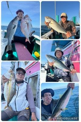 マダイ・ヒラスズキ・ツバス(ブリ)・カンパチ