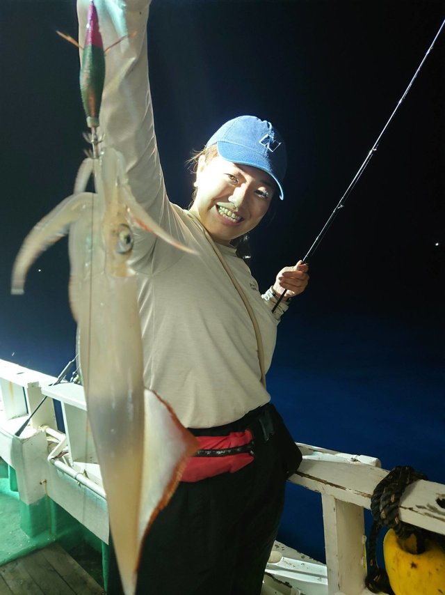 シロイカ(ケンサキイカ)