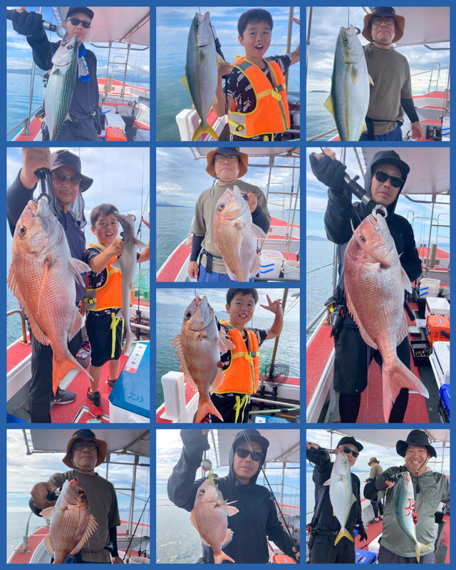 マダイ・ヤズ(ブリ)・ハガツオ