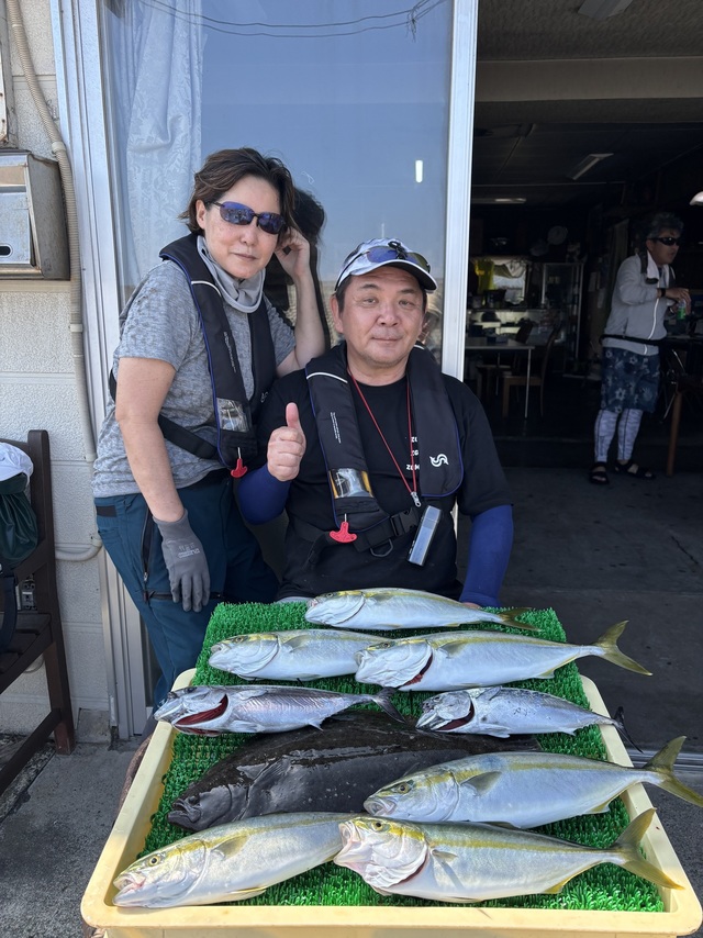 イナダ(ブリ)・ヒラメ