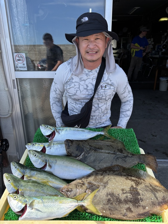 イナダ(ブリ)・ヒラメ