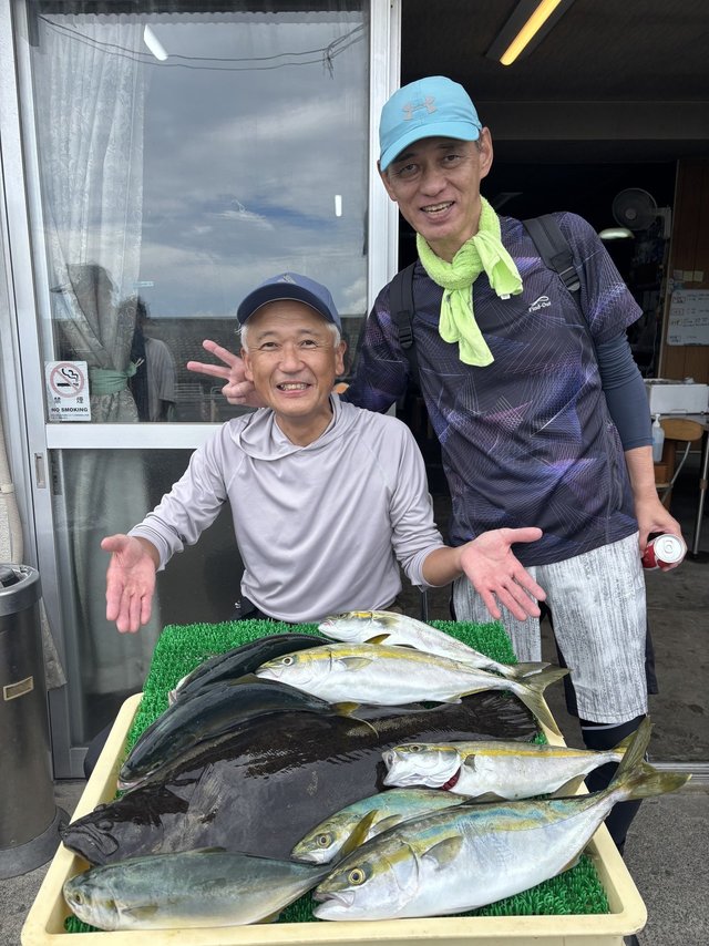 イナダ(ブリ)・ヒラメ