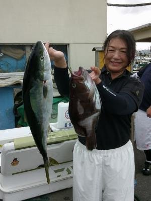 ワラサ(ブリ)・ハタ(マハタ)