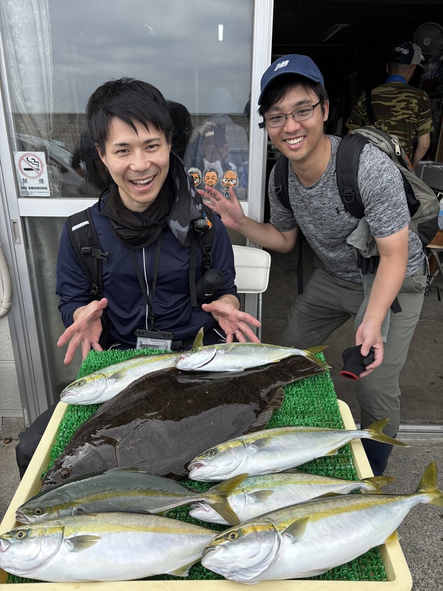 イナダ(ブリ)・ヒラメ