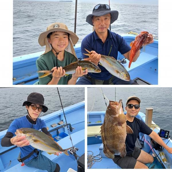 オオモンハタ・キジハタ・イナダ(ブリ)・カンパチ