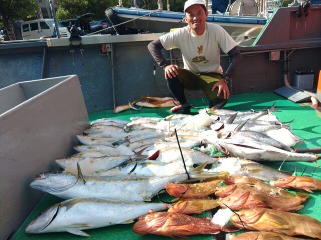 キジハタ・ヤズ(ブリ)・ヒラス(ヒラマサ)