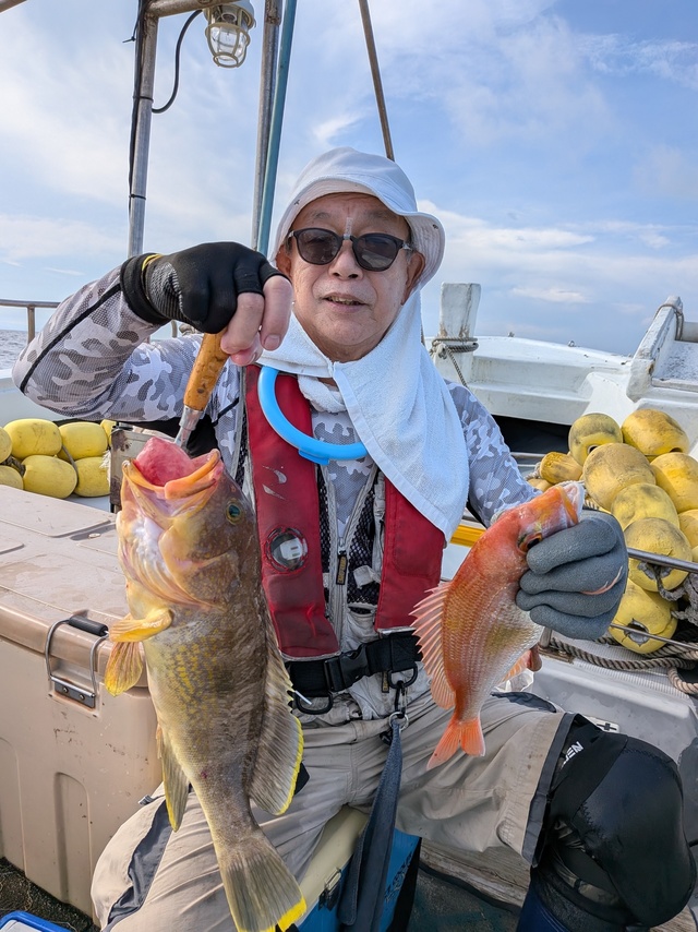 レンコ(キダイ)・アオナ(アオハタ)