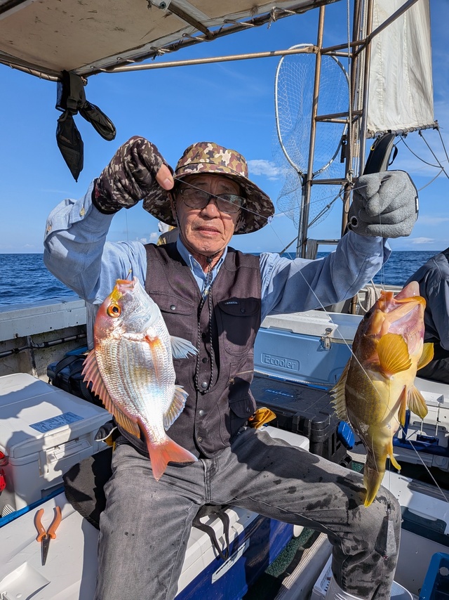 レンコ(キダイ)・アオナ(アオハタ)