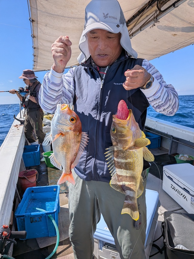 レンコ(キダイ)・アオナ(アオハタ)