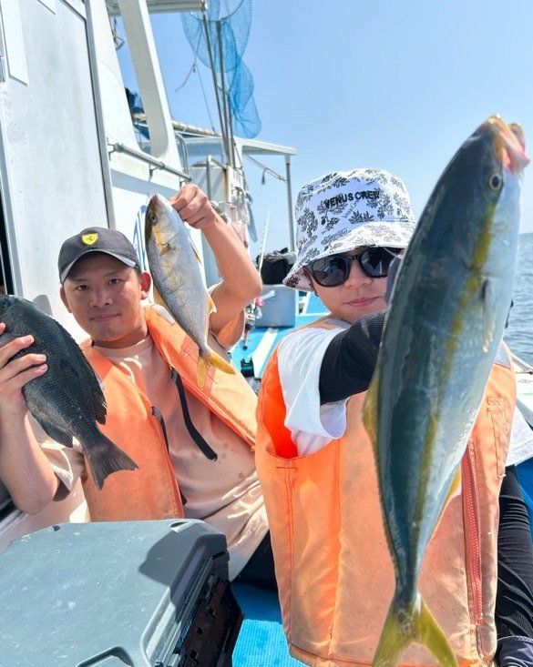 メジナ・ワカシ(ブリ)・イナダ(ブリ)