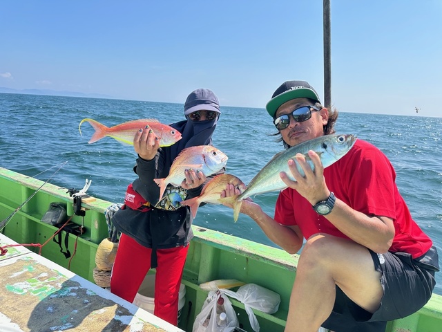 ハナダイ(チダイ)・イトヨリ(イトヨリダイ)・サバ(マサバ)