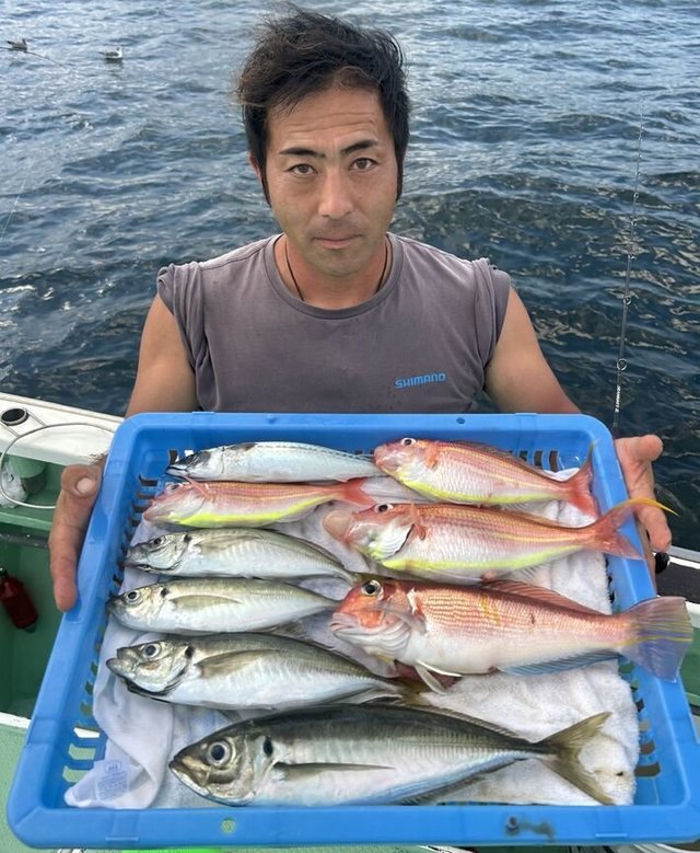 アジ(マアジ)・アマダイ(アカアマダイ)・イトヨリ(イトヨリダイ)・サバ(ゴマサバ)