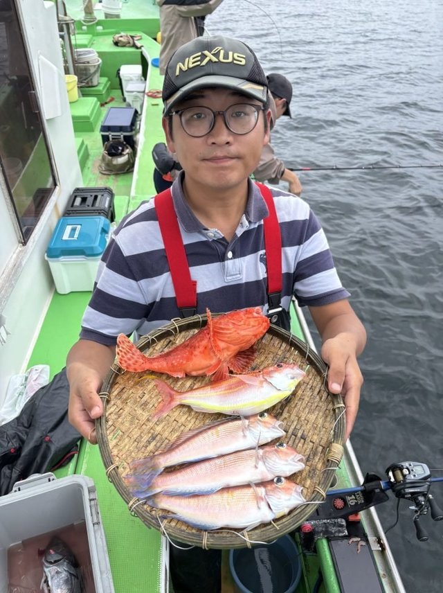 アマダイ(アカアマダイ)・イトヨリ(イトヨリダイ)・オニカサゴ