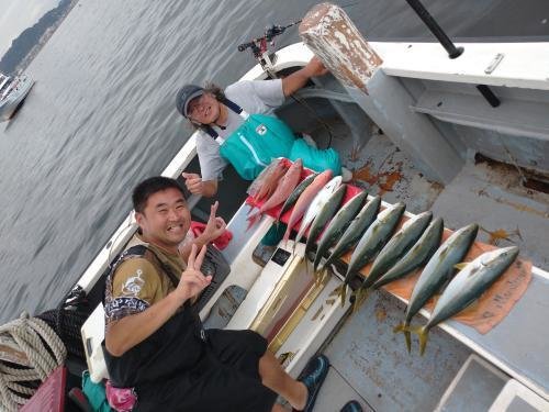 マダイ・アジ(マアジ)・イナダ(ブリ)