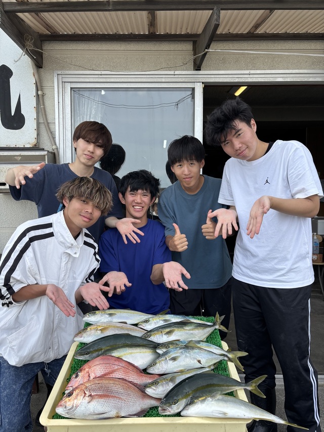 マダイ・イナダ(ブリ)・カンパチ