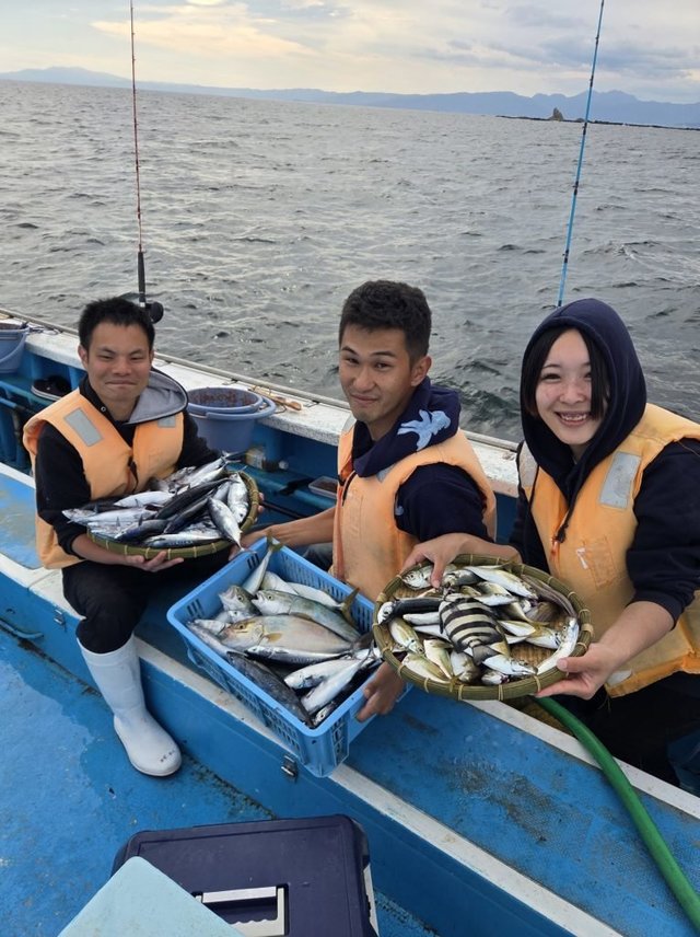 メジナ・アジ(マアジ)・イナダ(ブリ)・カンパチ・イサキ・ヒラソウダ・マルソウダ