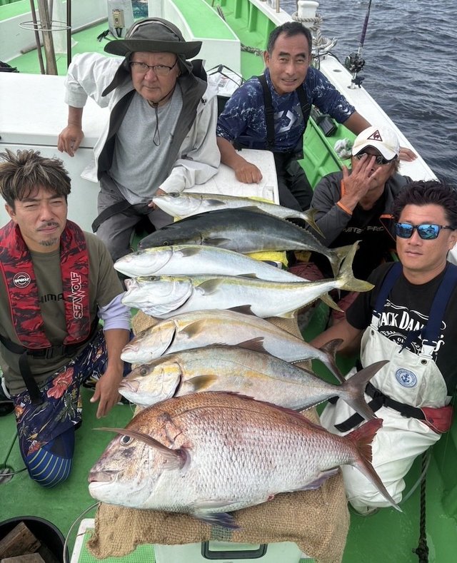 マダイ・ワラサ(ブリ)・カンパチ