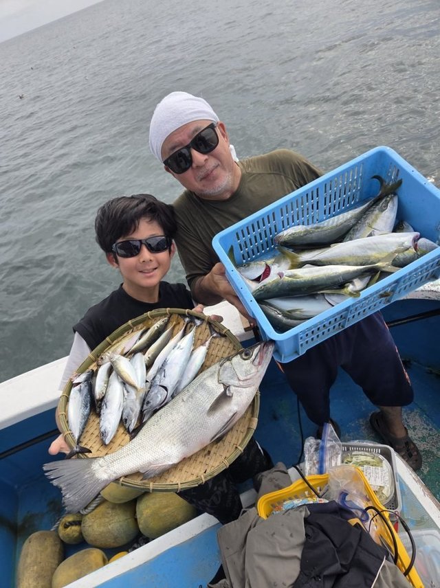 ヒラスズキ・イナダ(ブリ)・ヒラソウダ・マルソウダ