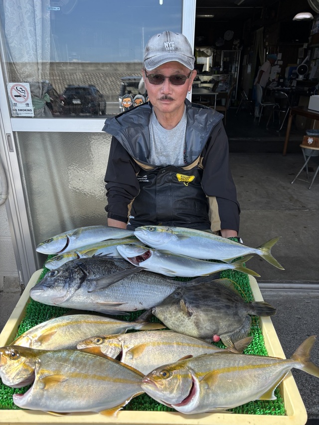 クロダイ・イナダ(ブリ)・カンパチ