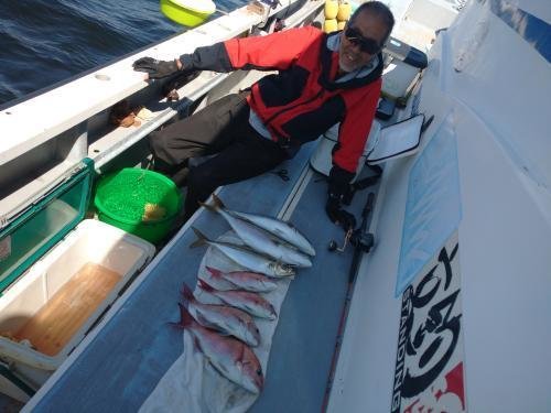 マダイ・アジ(マアジ)・イナダ(ブリ)