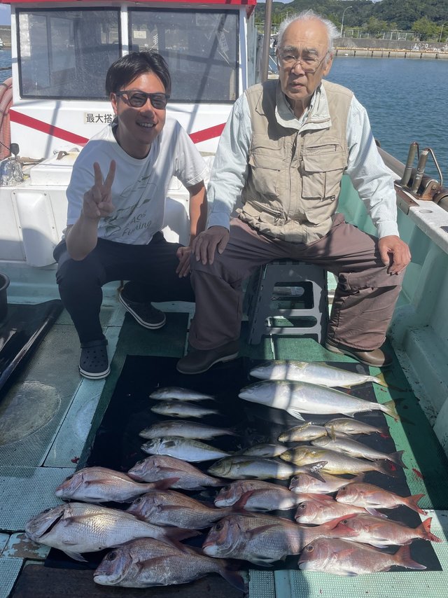 マダイ・マアジ・メジロ(ブリ)・イサキ