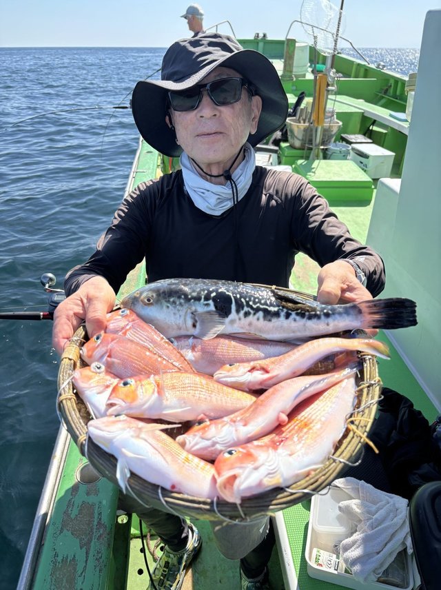 アマダイ(アカアマダイ)・トラフグ