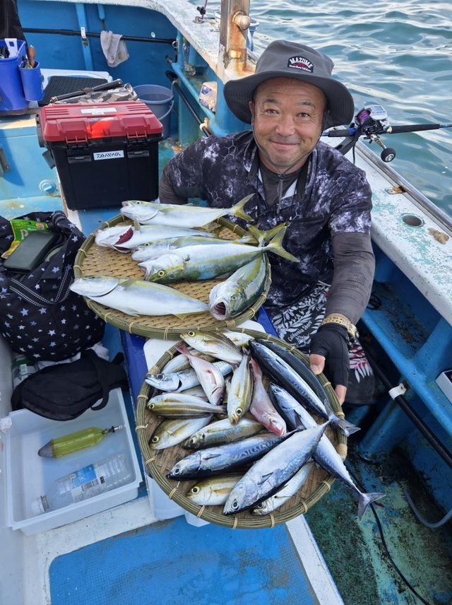 マダイ・イナダ(ブリ)・イサキ