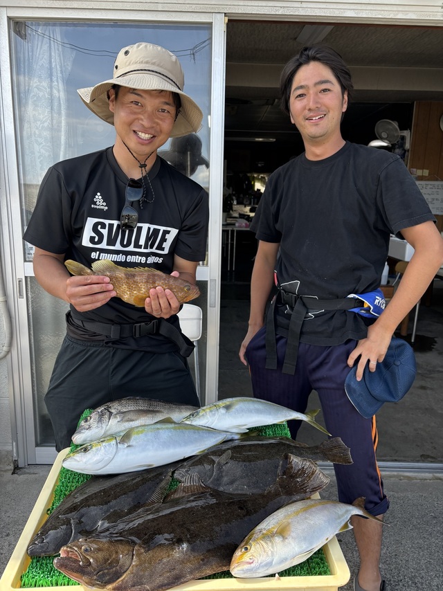 イナダ(ブリ)・ヒラメ